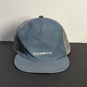 Buff Mens Trucker Hat OS Blue Ripstop Mesh Coordinates Gorpcore Adjustable Cap